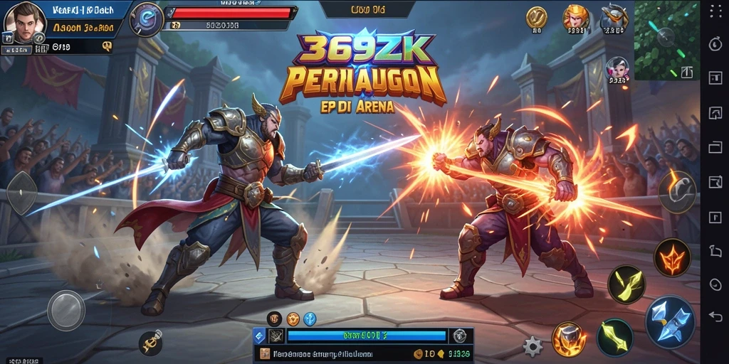 Tampilan seru dan intens dari pertarungan di 369ZK.
