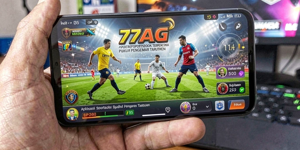 Tampilan screenshot gameplay Sportsbook 77AG yang menarik.