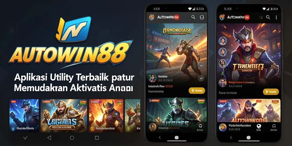 Antarmuka aplikasi AUTOWIN88 yang sederhana dan fungsional.