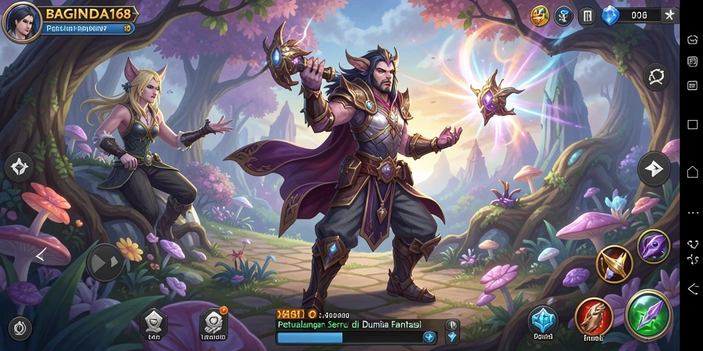 Gameplay seru dengan berbagai petualangan menantang di BAGINDA168.