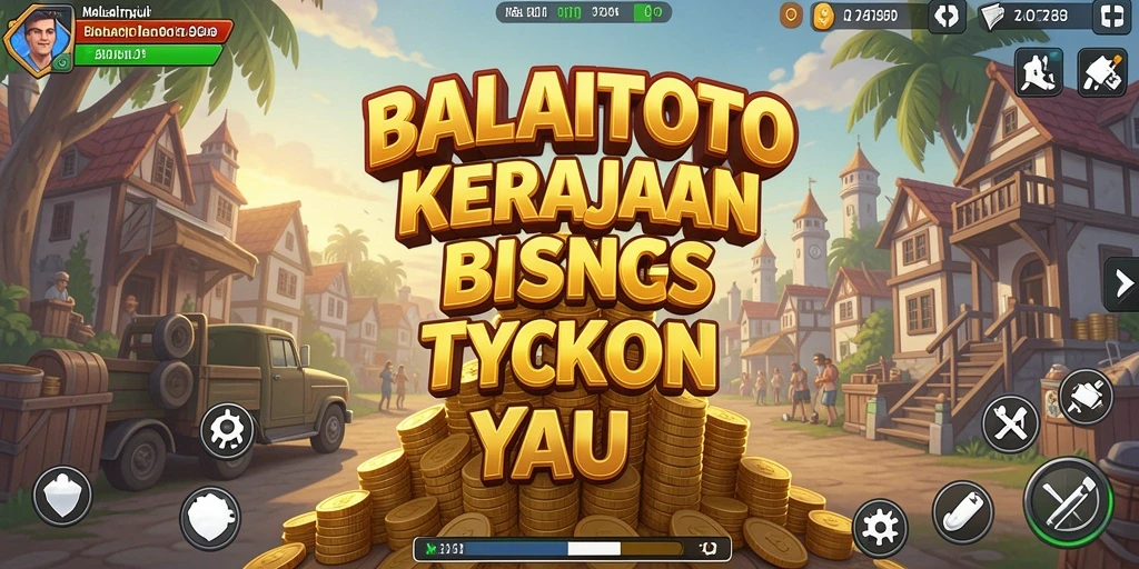 Tampilan gameplay seru dari BALAITOTO dengan berbagai strategi Tycoon.