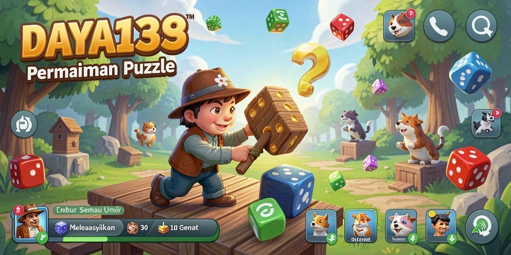 Screenshot gameplay DAYA138 menampilkan tantangan puzzle yang menarik.