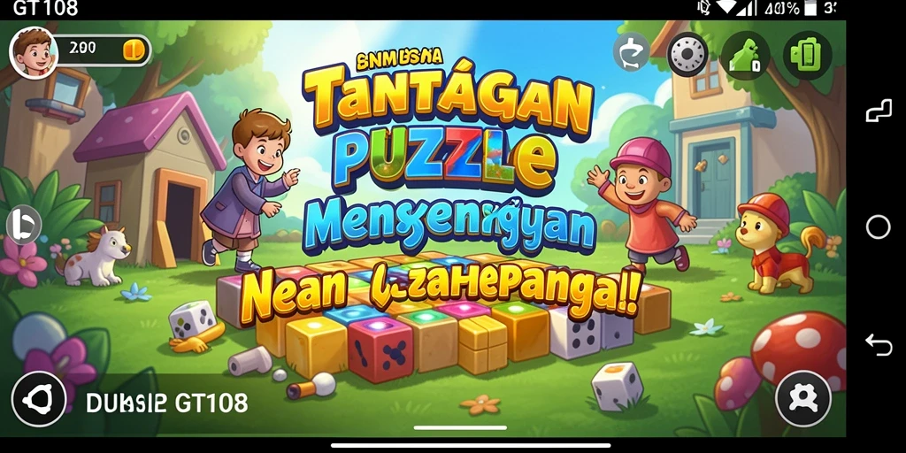 Gameplay menantang GT108 yang penuh warna dalam genre Puzzle.
