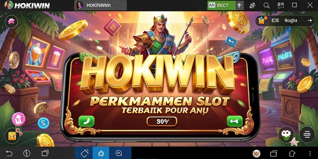 Tampilan gameplay HOKIWIN yang penuh warna dan menarik.