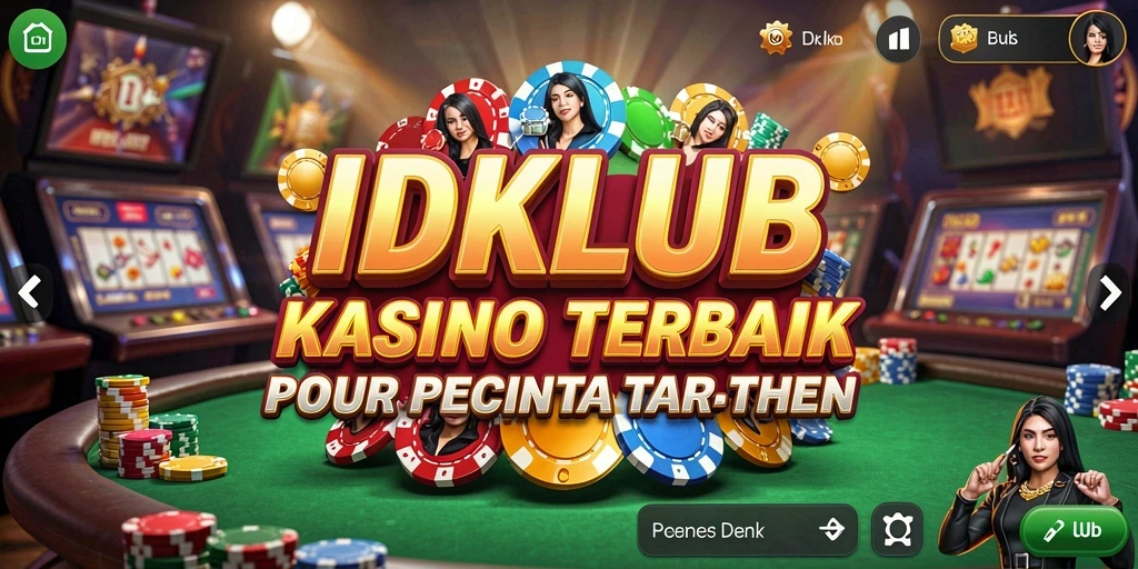 Screenshot gameplay IDKLUB menunjukkan momen seru dalam permainan Kasino.
