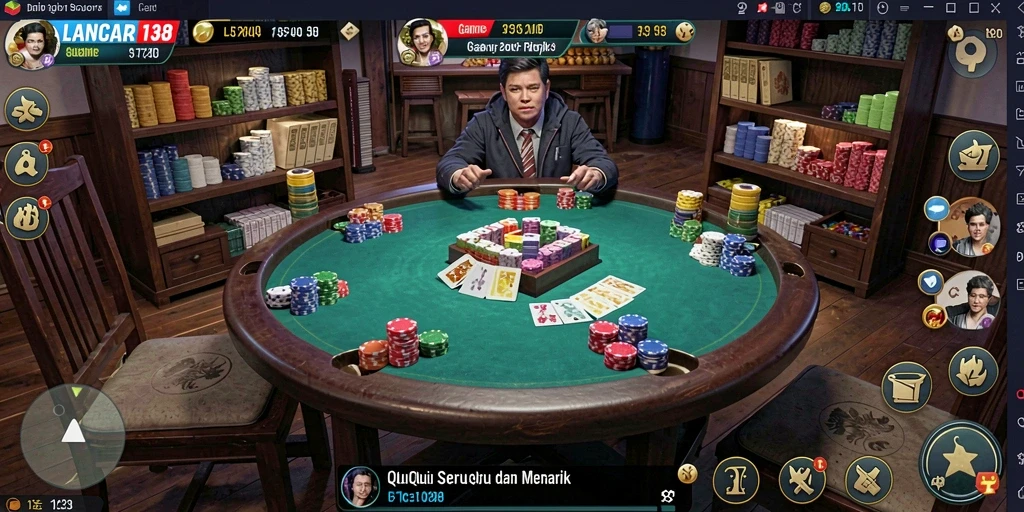 Tampilan gameplay seru dan menegangkan dari LANCAR138.
