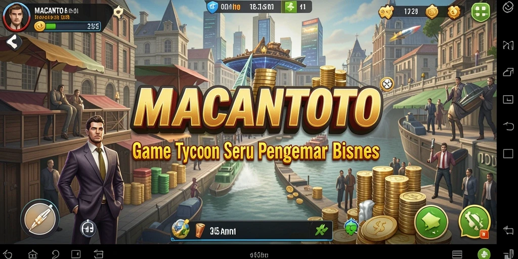 Tampilan gameplay seru dalam MACANTOTO yang menantang.