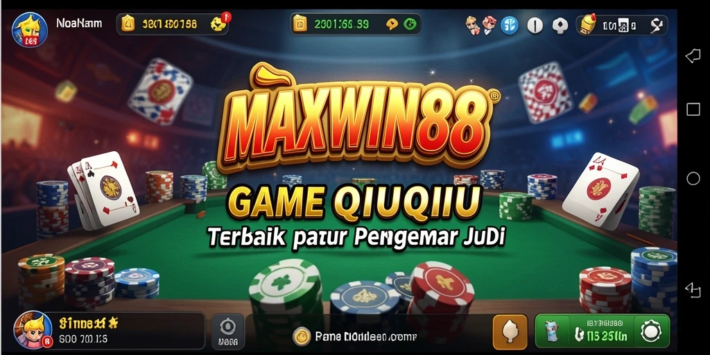 Gameplay QiuQiu yang seru dan mendebarkan di MAXWIN88.