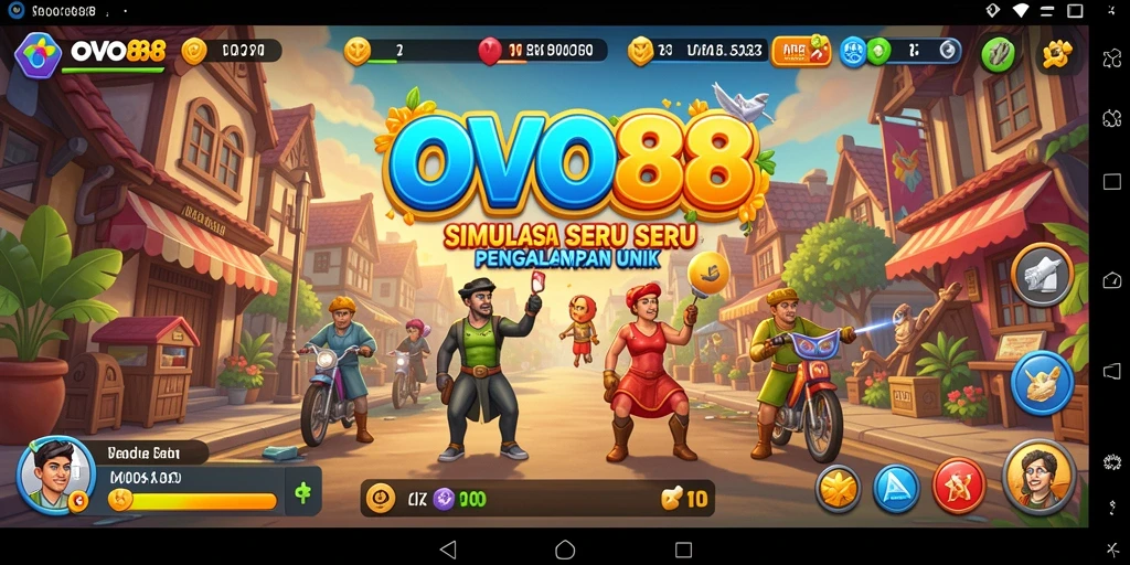 Tangkapan layar OVO88 menampilkan gameplay Simulation yang menarik dan interaktif.