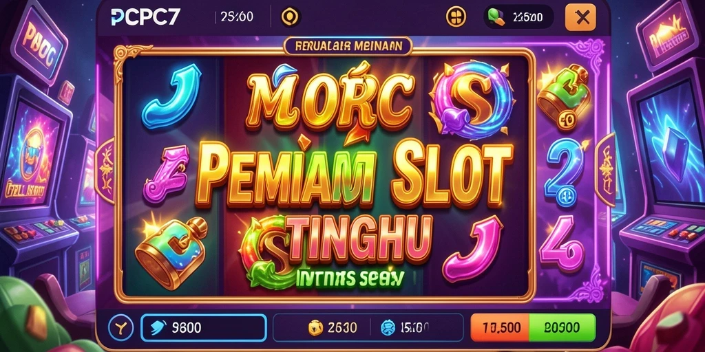 Screenshot PCPC7 menampilkan gameplay Slot yang menarik dan seru.