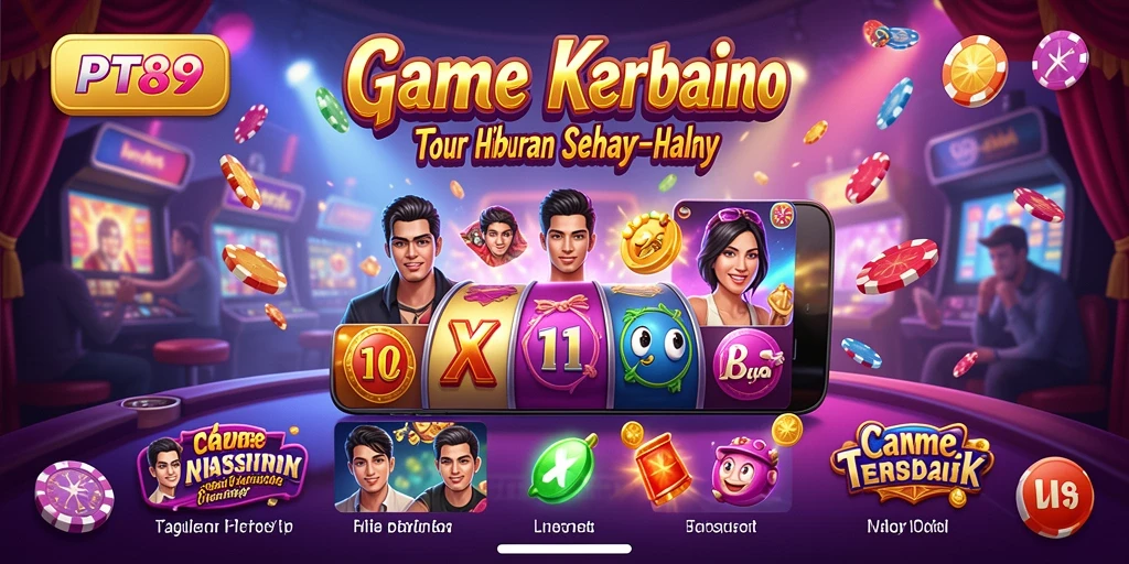 Screenshot PT89 menunjukkan gameplay kasino yang mengasyikkan dan interaktif.