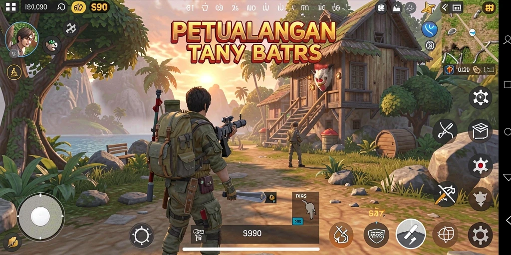 Tampilan gameplay S80 menampilkan eksplorasi dunia terbuka yang luas dan dinamis.