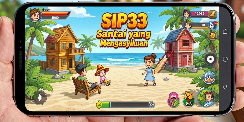 Tampilan menarik dari gameplay SIP33 yang seru dan mengasyikkan.